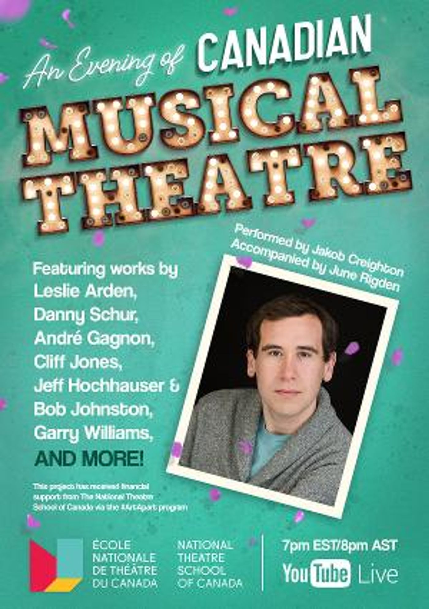 Jakob Creighton to Present A Virtual Evening Of Canadian Musical Theatre  Image