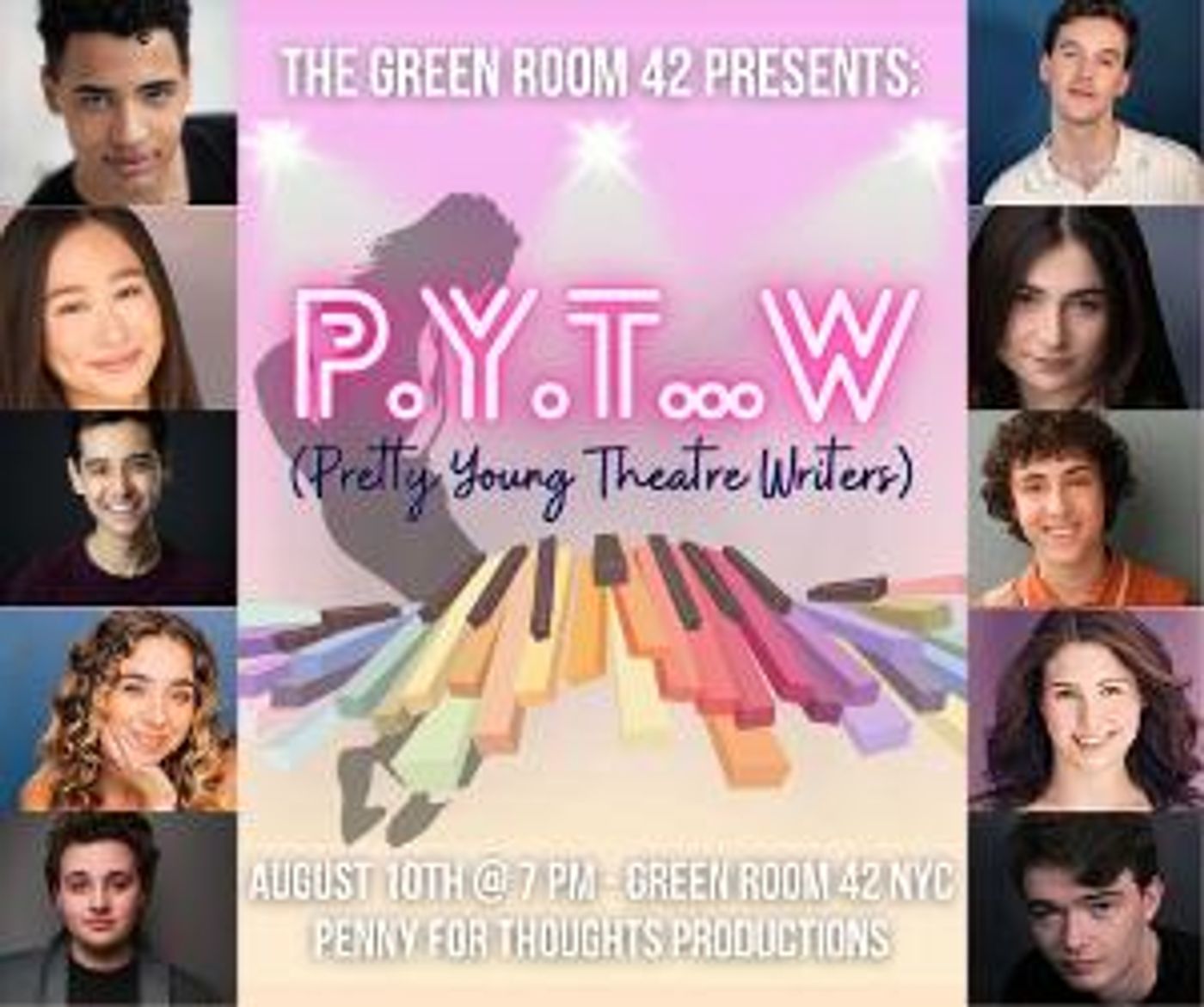 PYT…W (PRETTY YOUNG THEATRE WRITERS) To Perform In Concert At The Green Room 42  Image