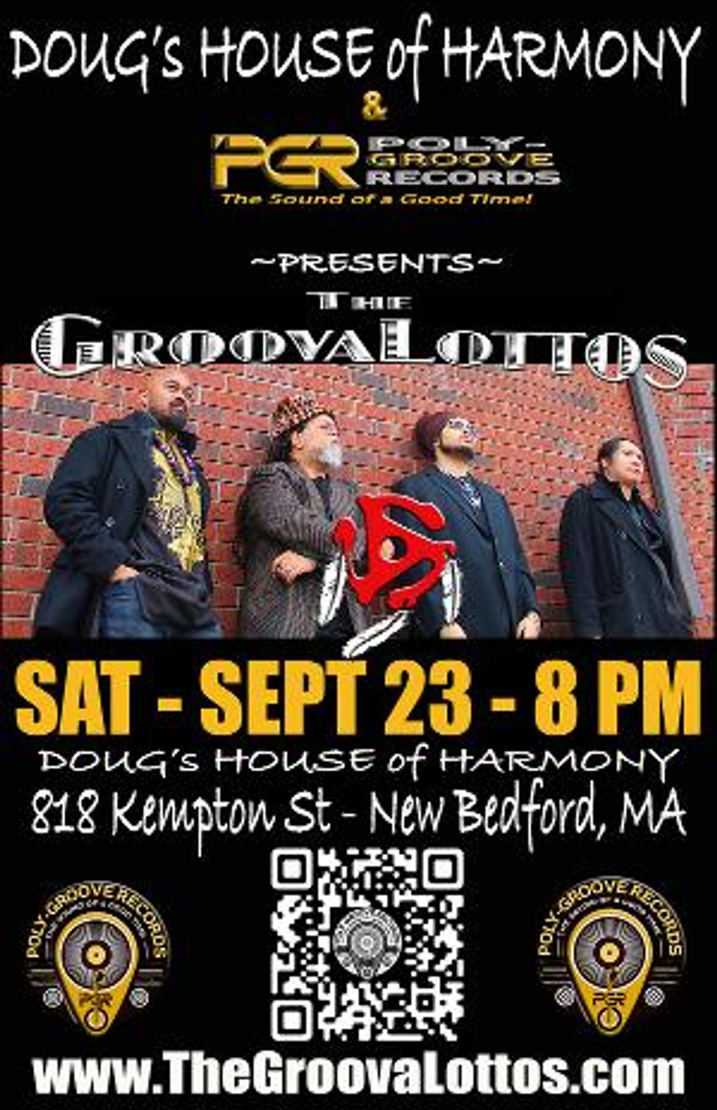 The GroovaLottos to Perform at The Legendary Doug's House Of Harmony This Month  Image