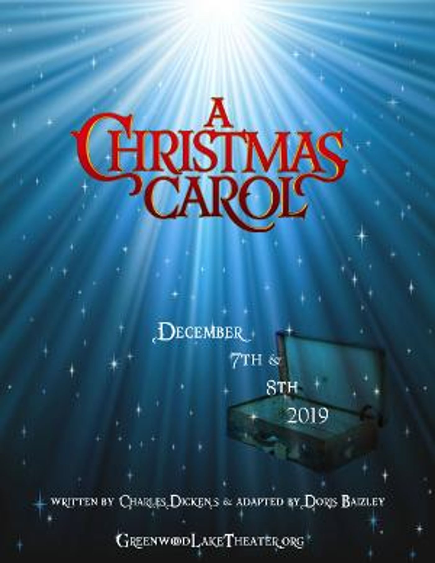 Greenwood Lake Theater and Warwick Historical Society to Present A CHRISTMAS CAROL  Image
