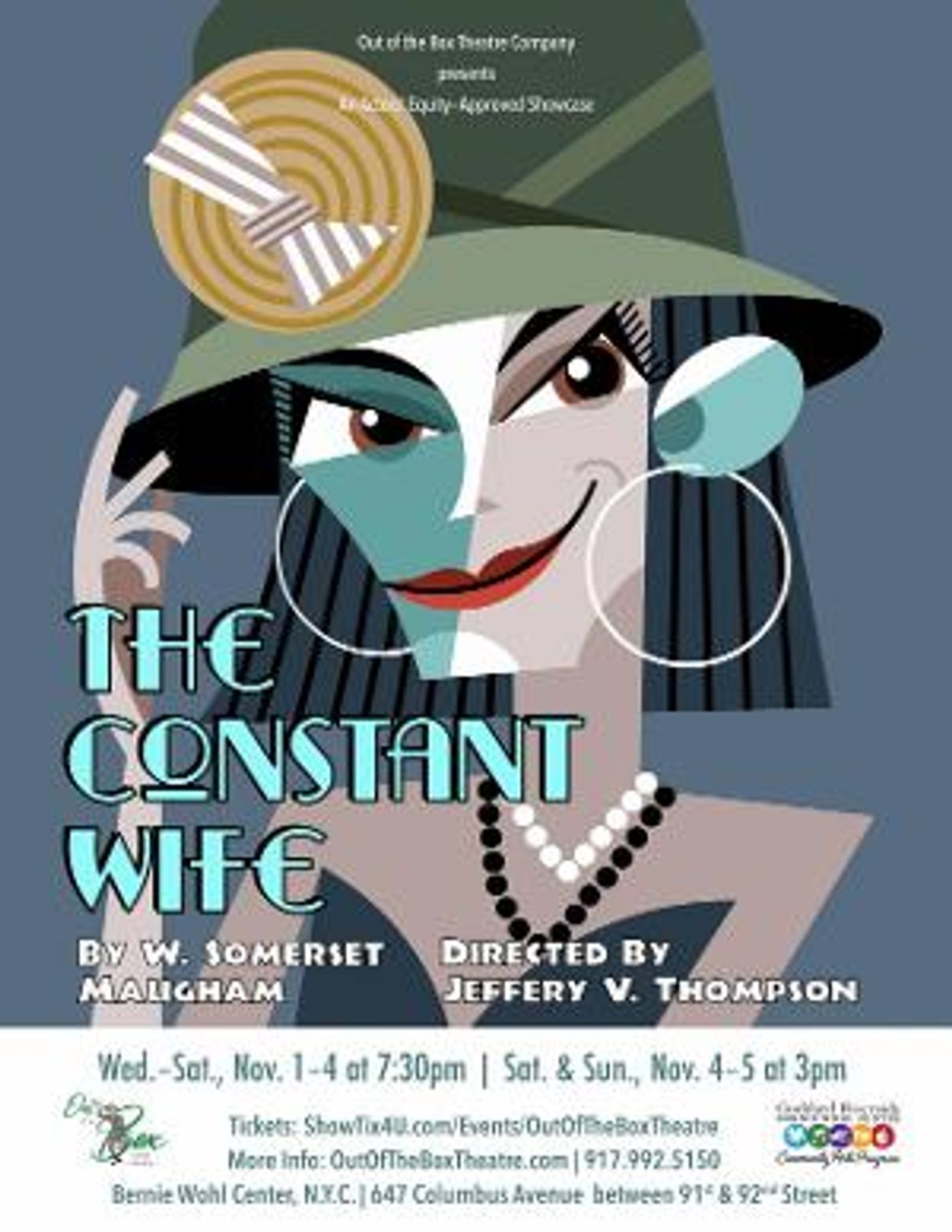 Out Of The Box Theatre Company to Open 2023-24 Season With THE CONSTANT WIFE By W. Somerset Maugham  Image