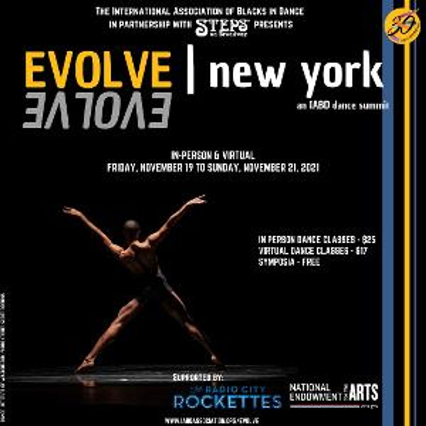 The International Association of Blacks In Dance In Partnership With STEPS On Broadway Presents EVOLVE  Image