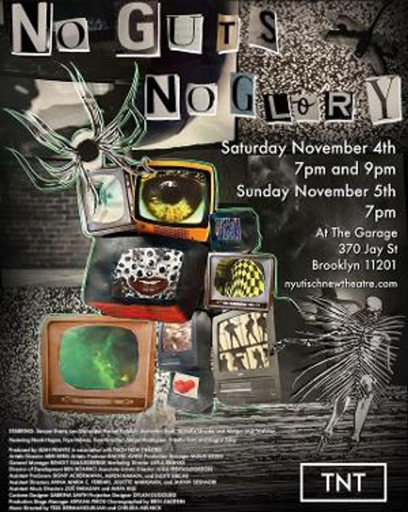 Tisch New Theatre Presents NO GUTS, NO GLORY This November  Image