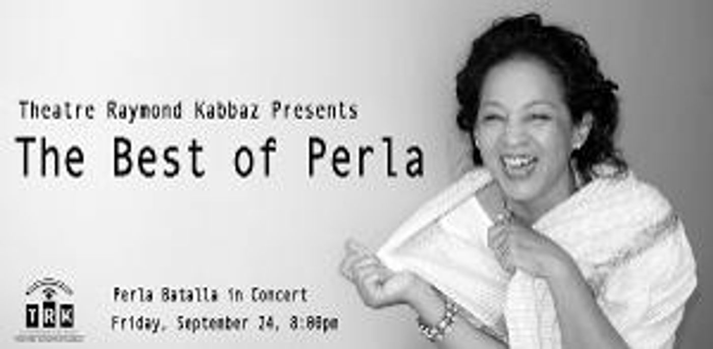 Théâtre Raymond Kabbaz to Re-Open With Perla Batalla In Concert  Image