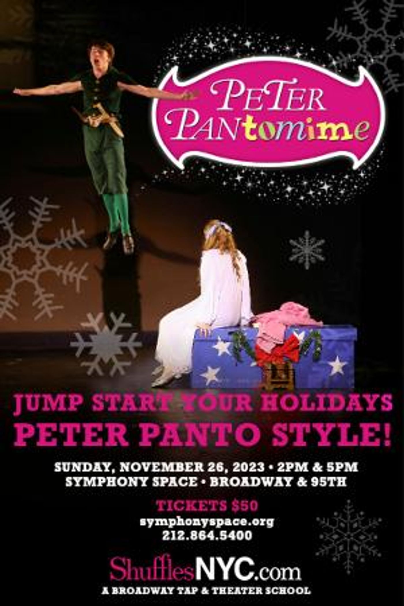 Shuffles NYC to Bring Holiday Show PETER PANTOMIME To Symphony Space  Image