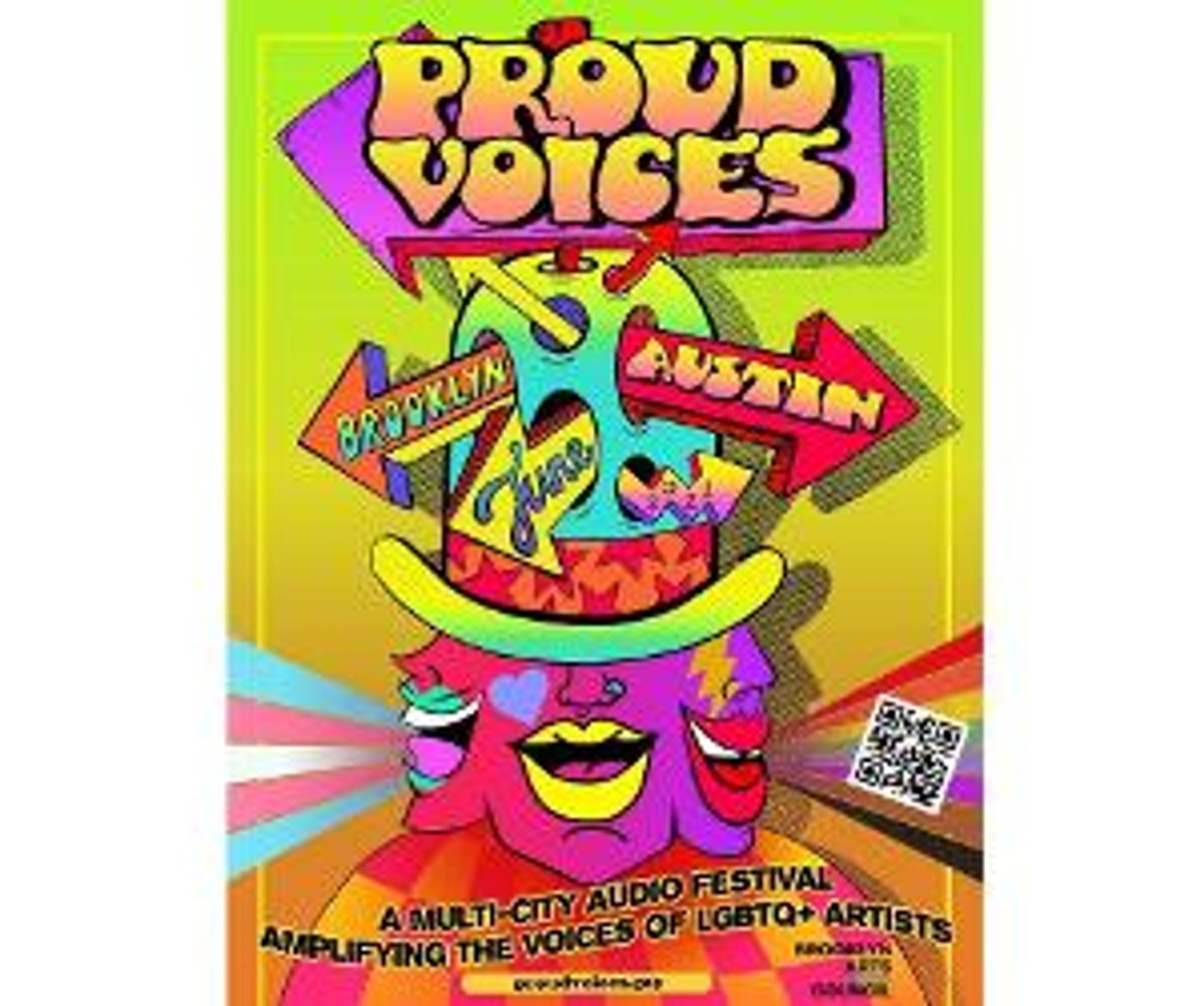 PROUD VOICES - The Interactive Queer Audio Festival - Returns This Pride Month For A Second Season  Image