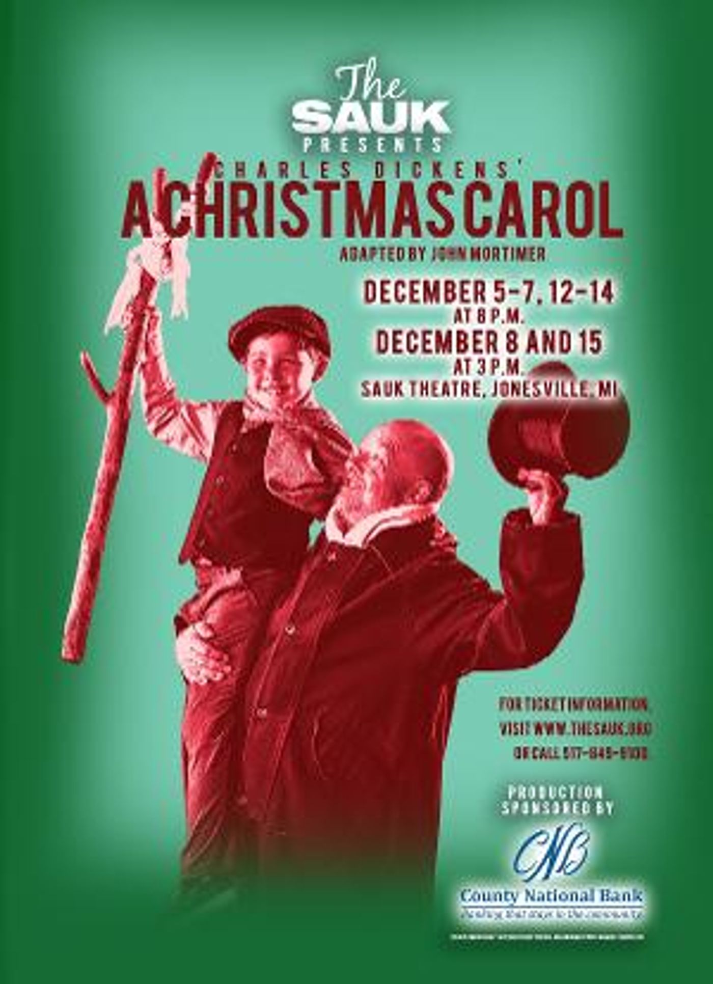 Cast Of 45 Announced For Sauk's A CHRISTMAS CAROL  Image
