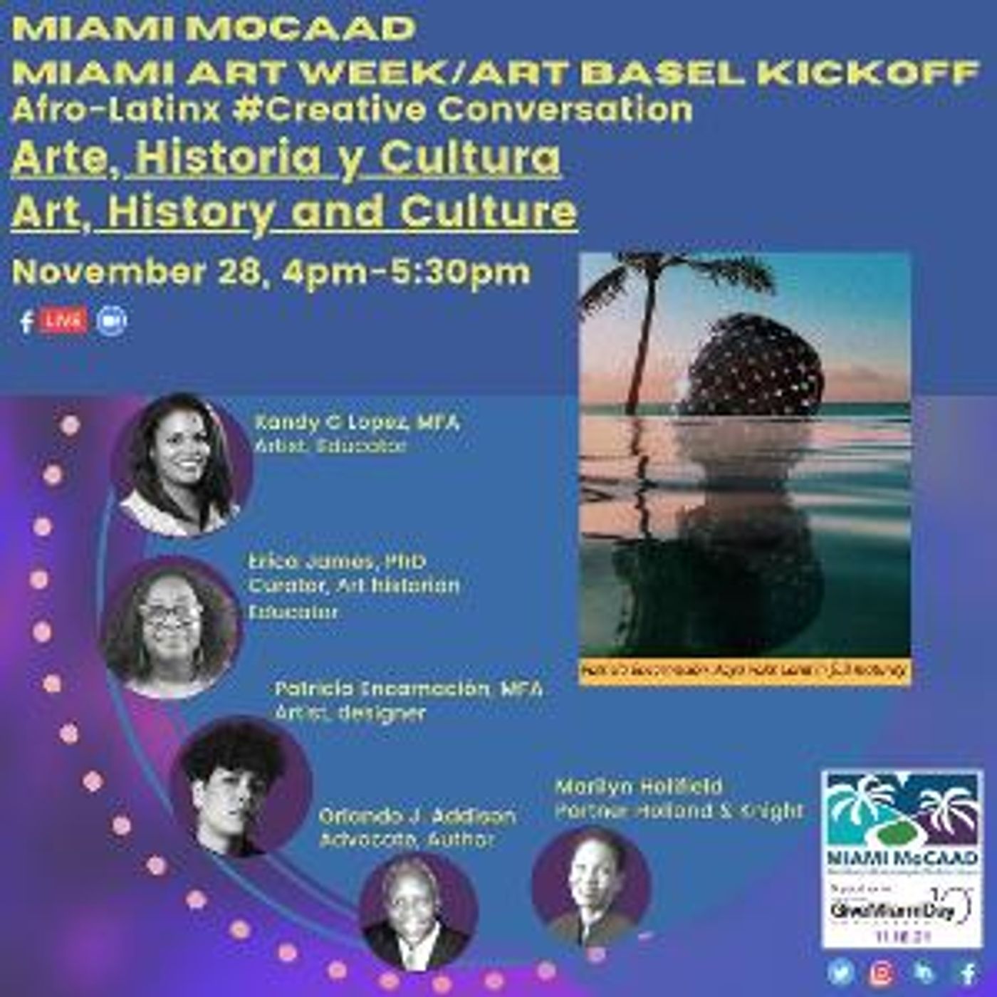 Miami MoCAAD to Kick Of Miami Art Week And Art Basel  Image
