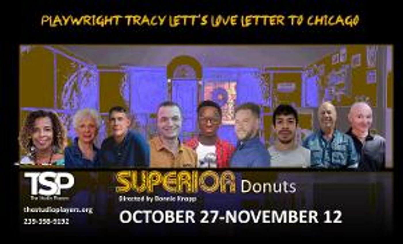The Studio Players Perform Tracy Letts' SUPERIOR DONUTS Next Month  Image