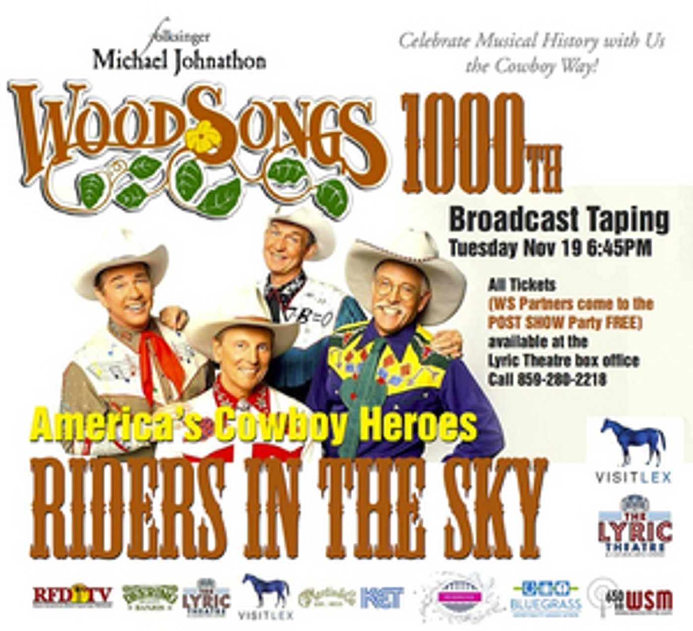 WOODSONGS To Tape Historic 1000th Episode On November 19  Image