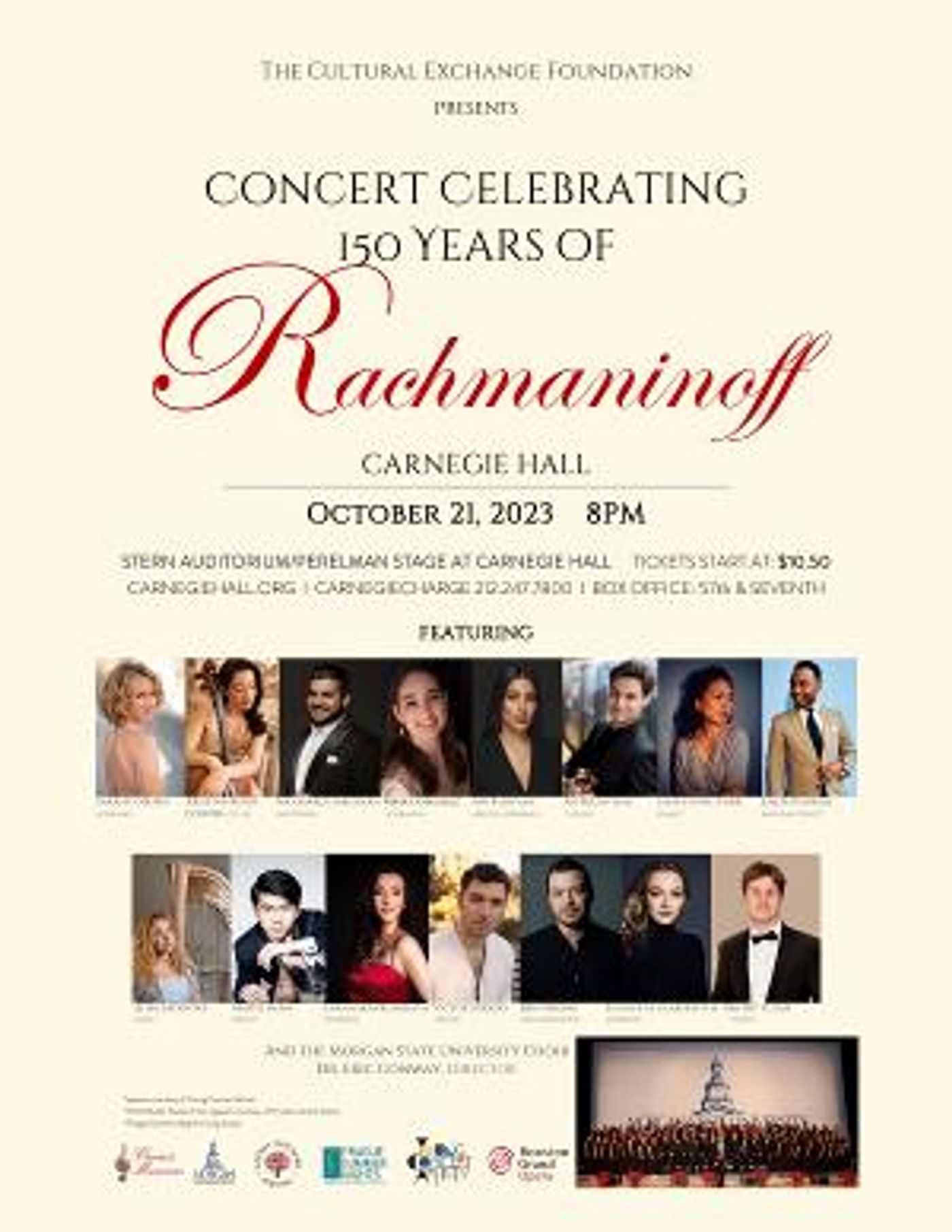 The Cultural Exchange Foundation to Present A Concert Celebrating 150 Years Of Rachmaninoff  Image
