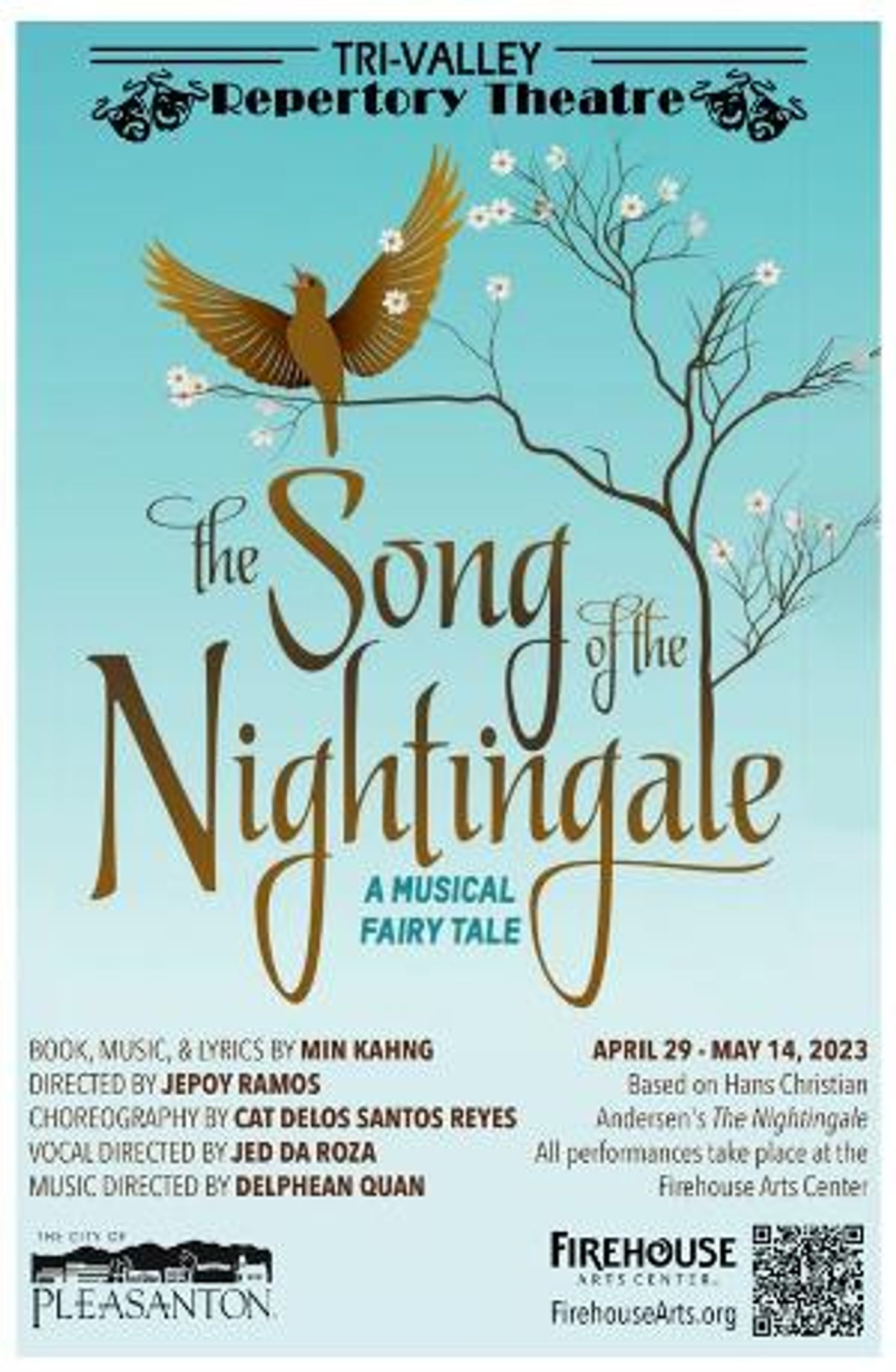 Tri-Valley Repertory Theater to Present THE SONG OF THE NIGHTINGALE by Min Kahng This Month  Image