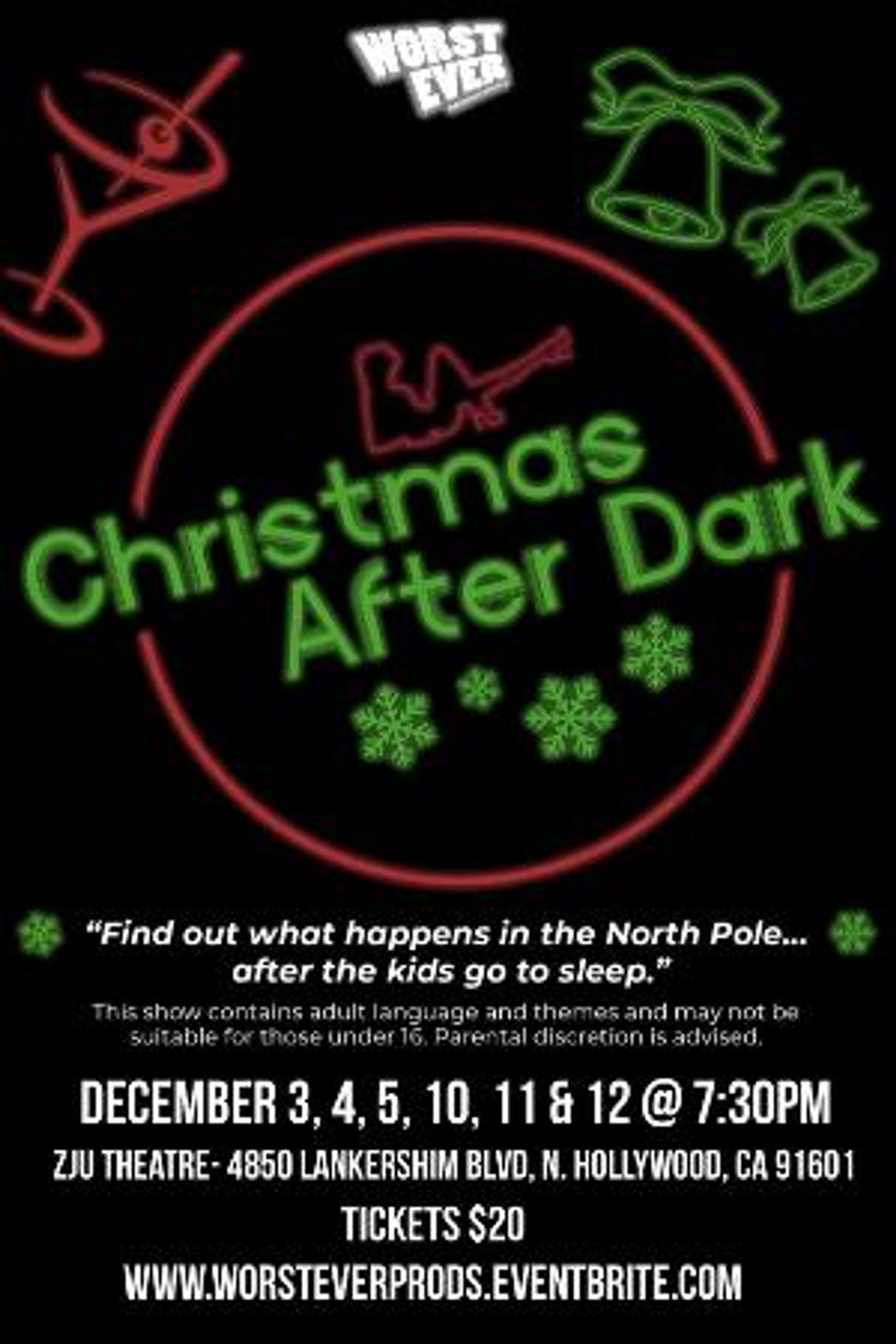 CHRISTMAS AFTER DARK Returns To North Hollywood This Holiday Season!  Image
