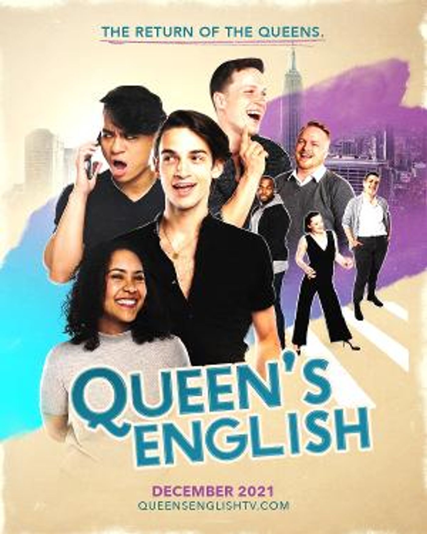 Web Series QUEEN'S ENGLISH Premieres Second Season  Image