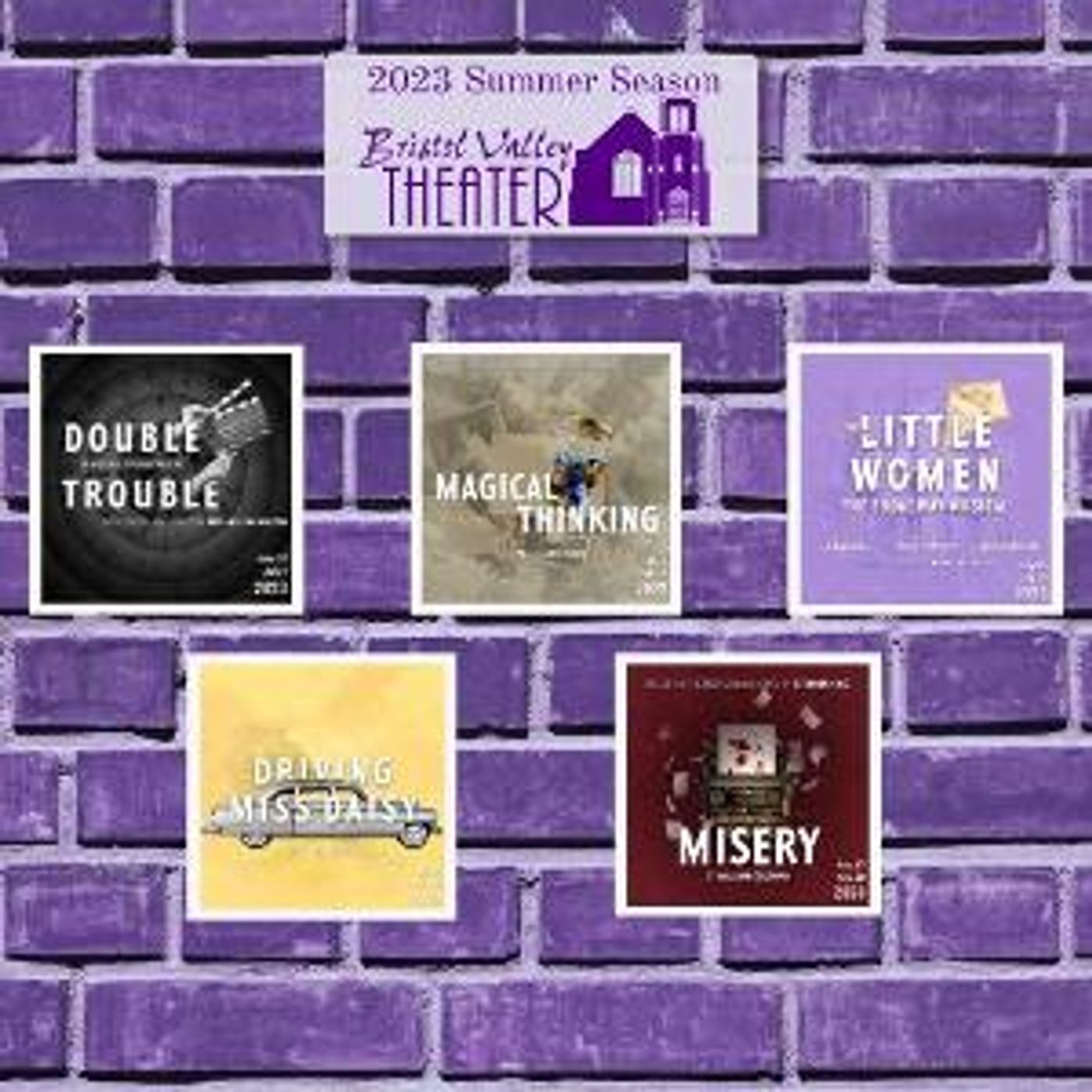Bristol Valley Theater Announces 2023 Summer Season  Image