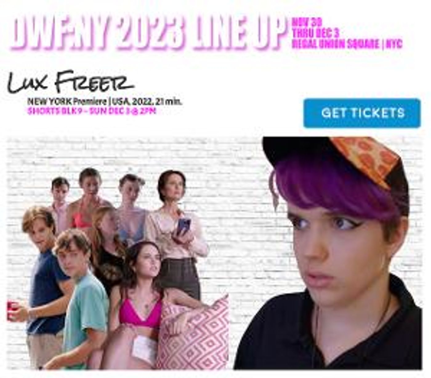 Cynthia Gibb's Directorial Debut LGBTQ Short LUX FREER Makes NY Premiere As Part of Dances With Films  Image