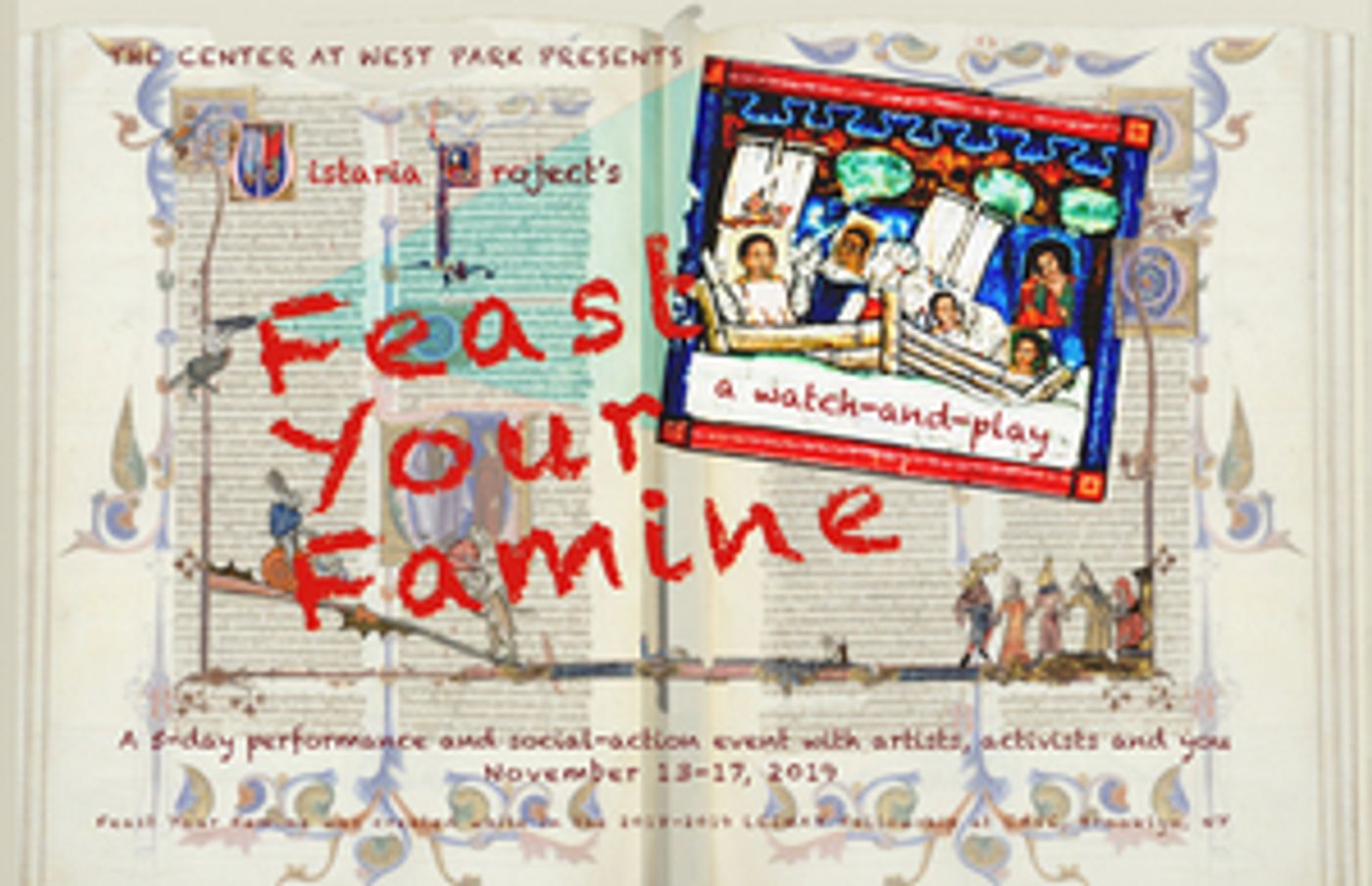 Wistaria Project Debuts FEAST YOUR FAMINE: a Watch-and-Play  Image