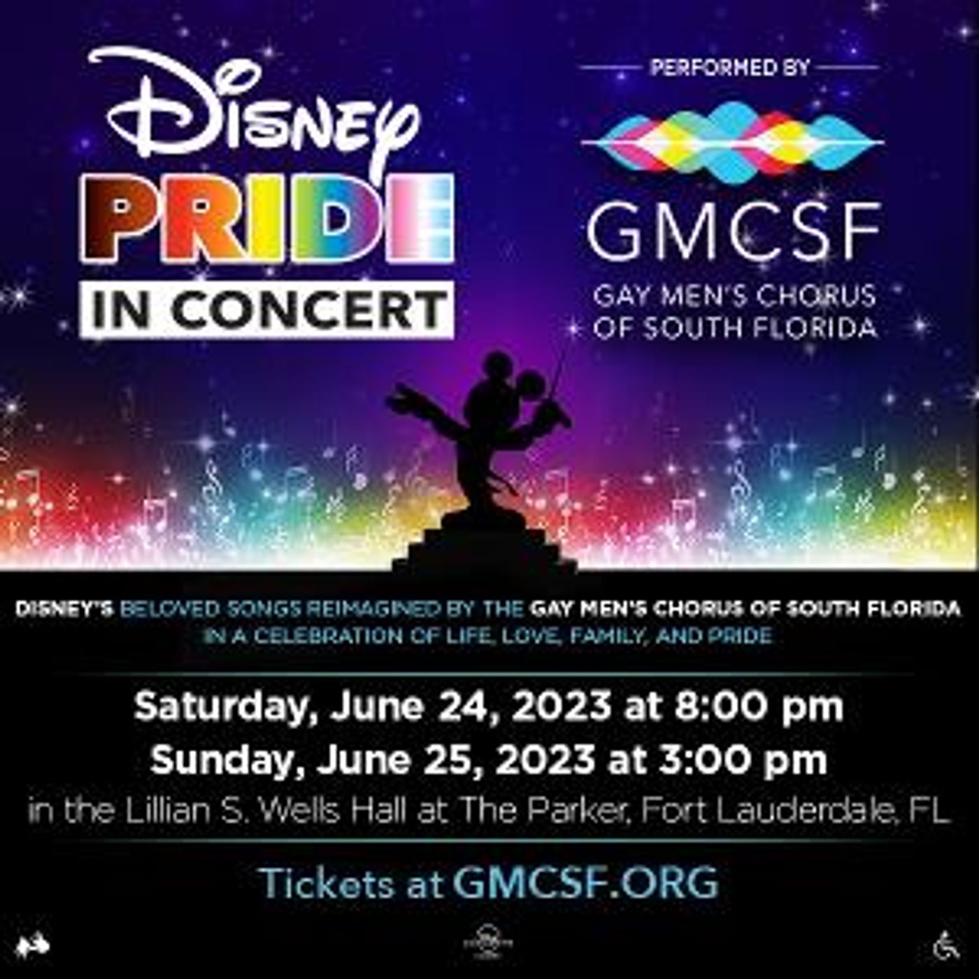 Gay Men's Chorus Of South Florida Premieres DISNEY PRIDE IN CONCERT in June  Image