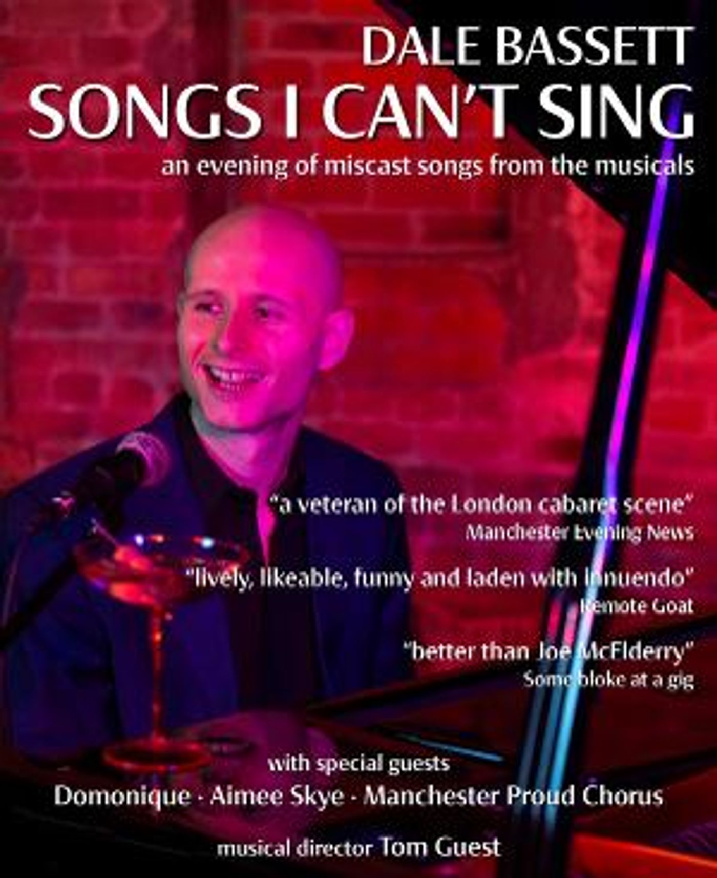 Sonata Founder Will Premiere New Musical Cabaret Show SONGS I CAN'T SING  Image