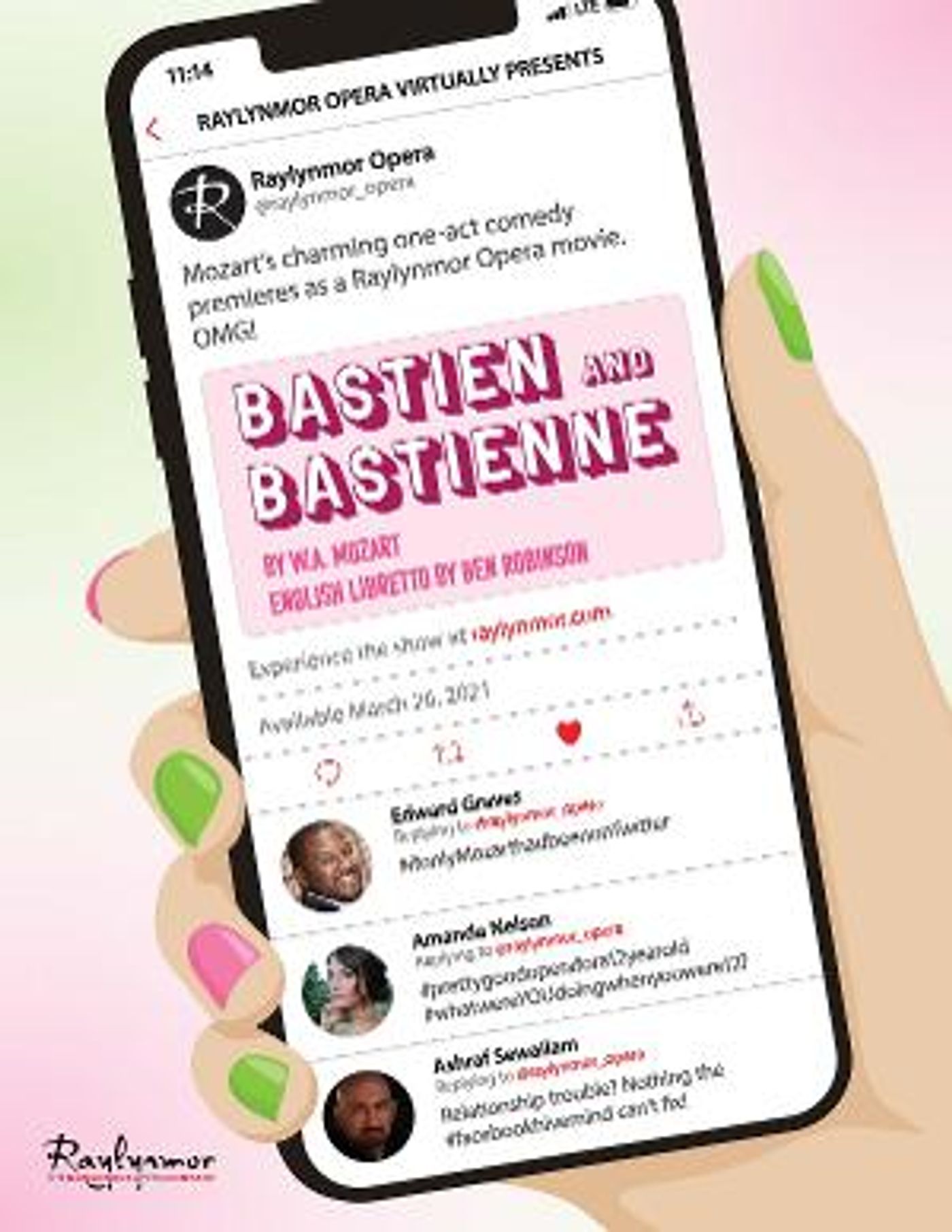 Raylynmor Opera Releases Film Adaptation Of Mozart's BASTIEN UND BASTIENNE  Image