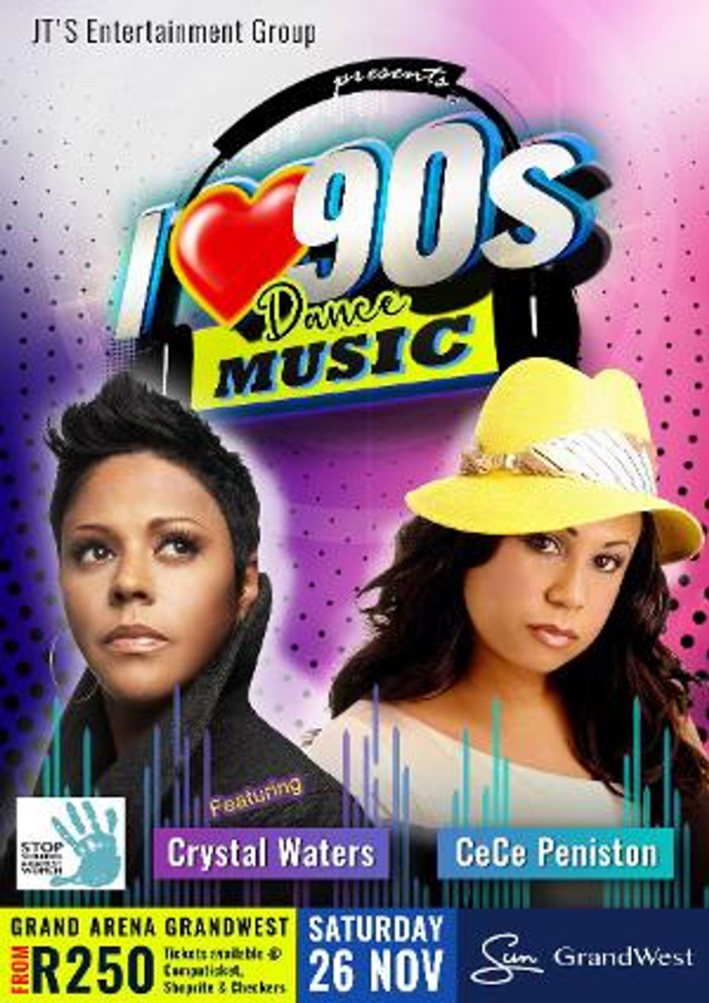 International Music Superstars CeCe Peniston and Crystal Waters Head To Cape Town This Month  Image