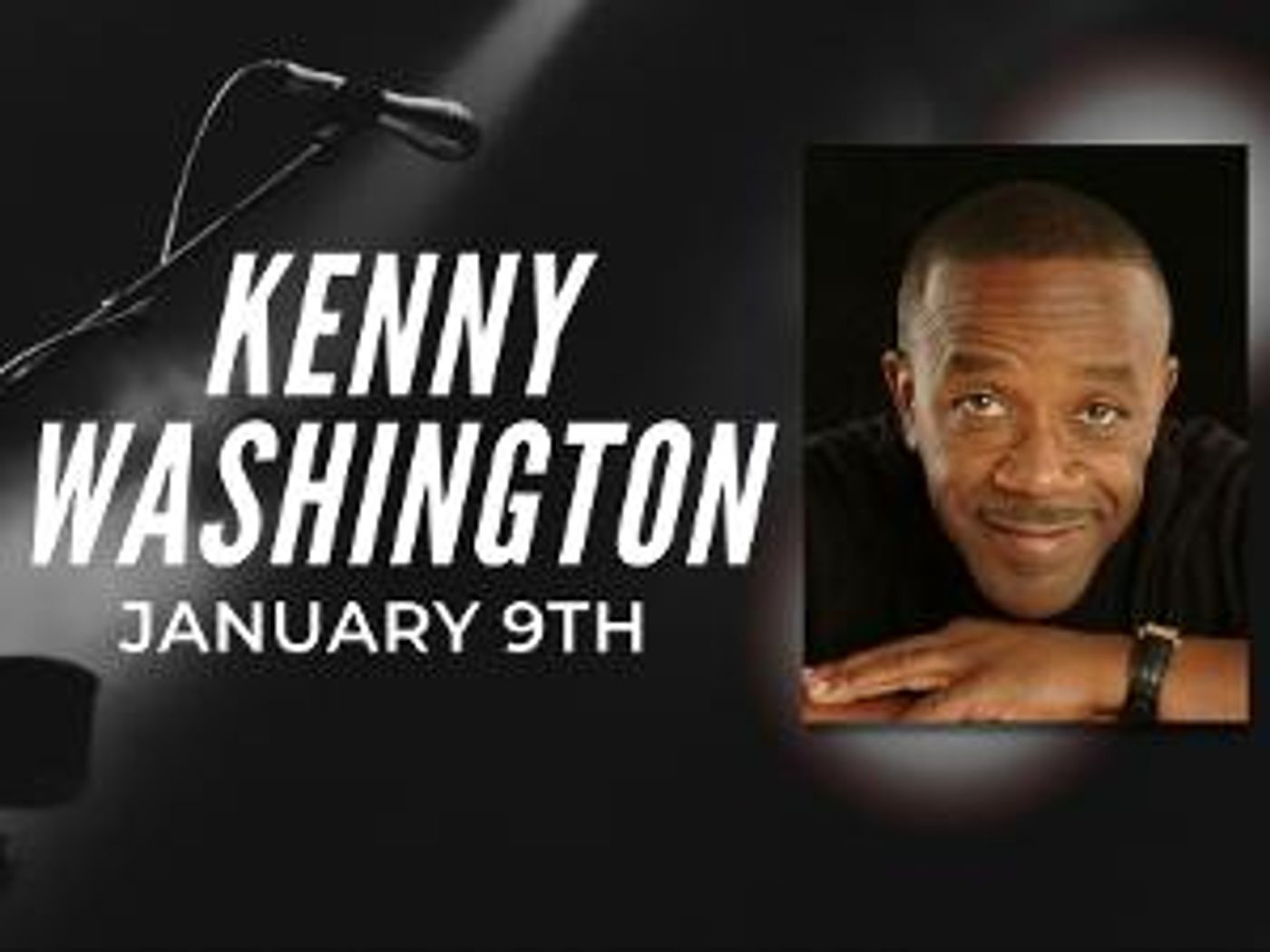 Cinnabar Theater's Concert Series To Present Kenny Washington,  January 9  Image