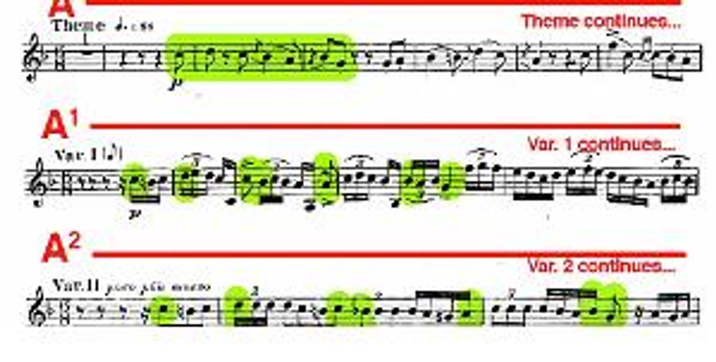 Composers Concordance Presents VARIATIONS  Image