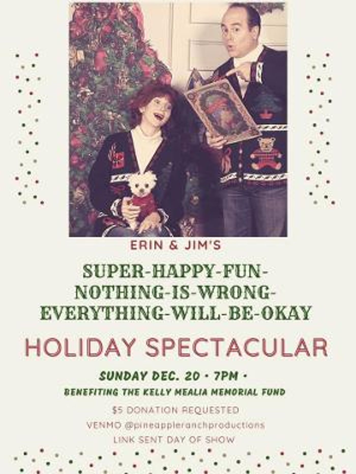 Kate Baldwin & More Join THE SUPER-HAPPY-FUN-NOTHING-IS-WRONG-EVERYTHING-WILL-BE-OKAY Holiday Spectacular!  Image