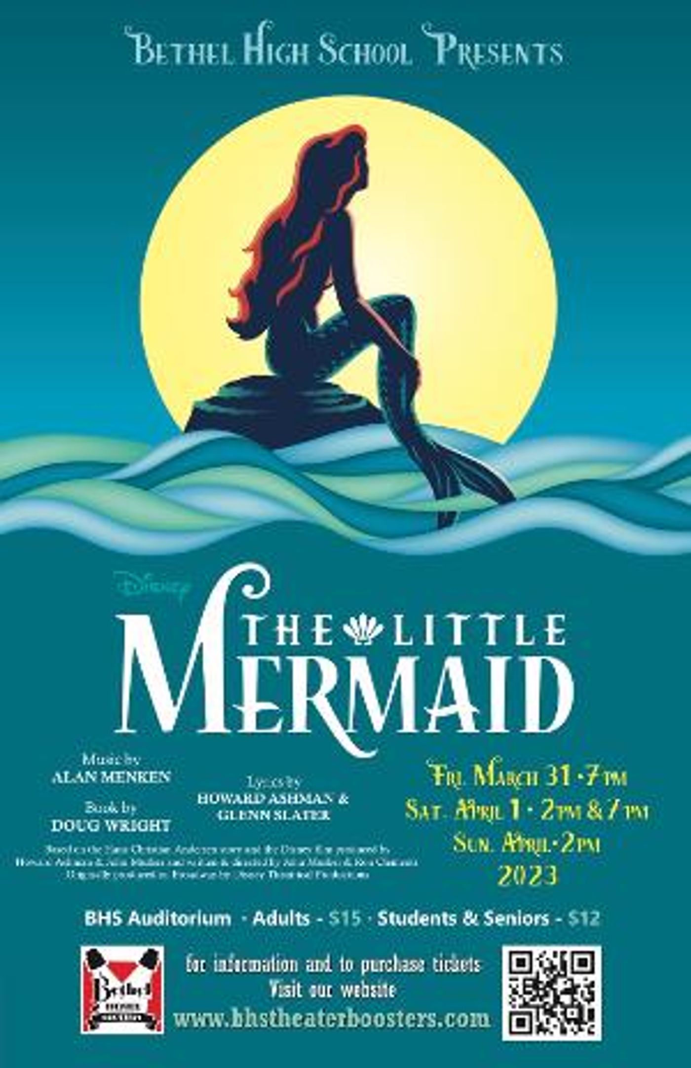 THE LITTLE MERMAID to Open at Bethel High School This Month  Image