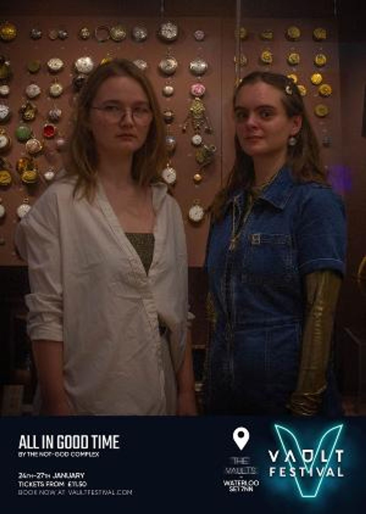 ALL IN GOOD TIME Comes to the VAULT Festival  Image