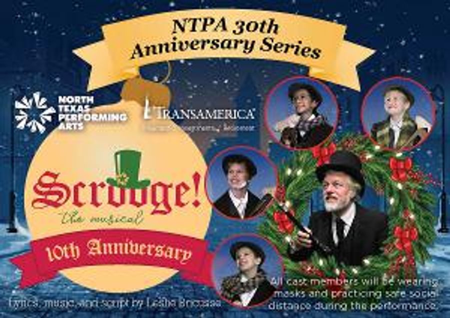 NTPA Offers Free Tickets to COVID Victims, First Responders, and Veterans for SCROOGE THE MUSICAL Image