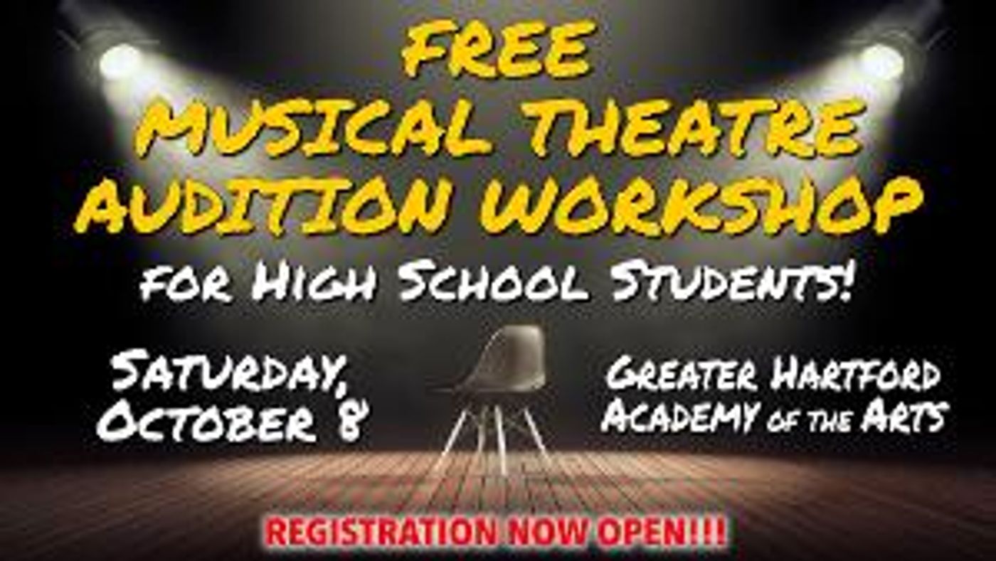 Free Musical Theatre Audition Workshop For Teens To Be Offered in Hartford Next Month  Image