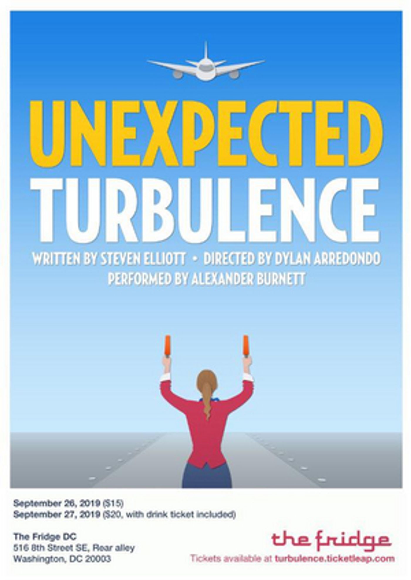Alexander Burnett Stars In UNEXPECTED TURBULENCE: A New Play  Image