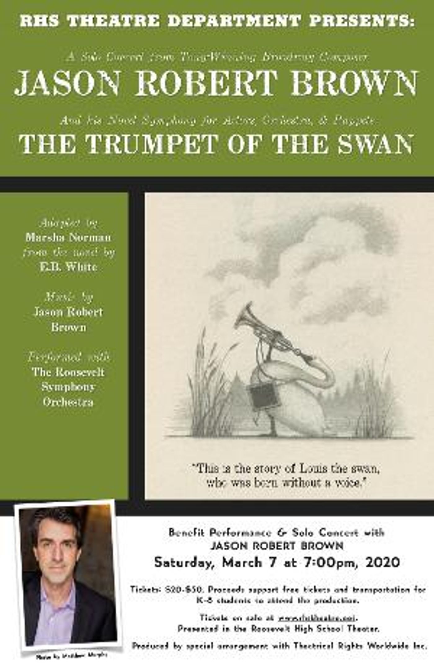 Tony-Winning Composer Jason Robert Brown Will Give Solo Benefit Concert In Seattle  Image