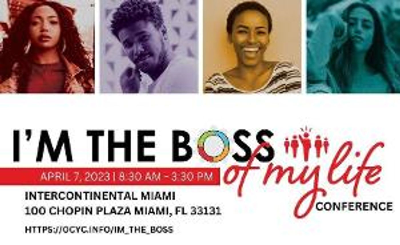 I'm The Boss Of My Life Youth Conference Set For April  Image