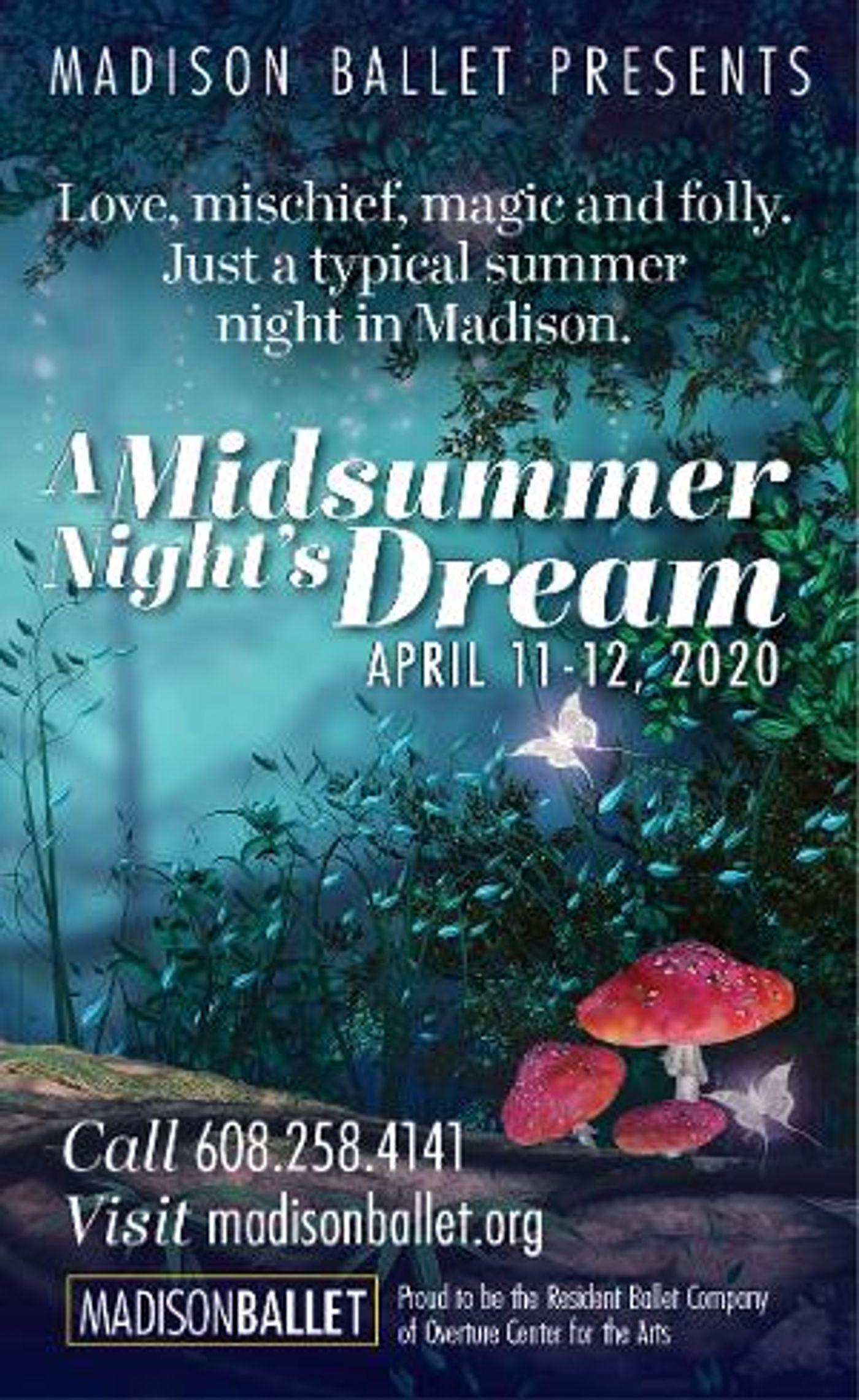Madison Ballet Presents A MIDSUMMER NIGHT'S DREAM  Image