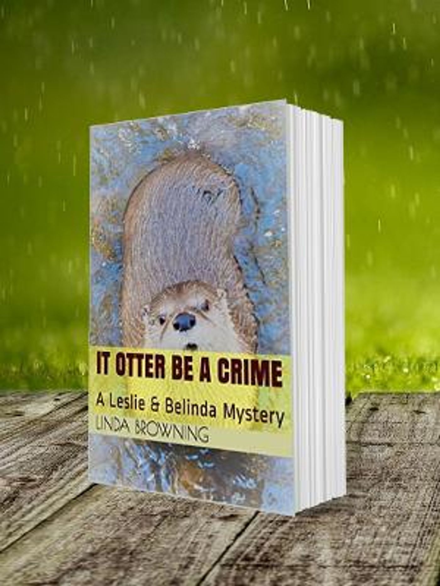 Linda S. Browning Releases New Cozy Mystery IT OTTER BE A CRIME  Image