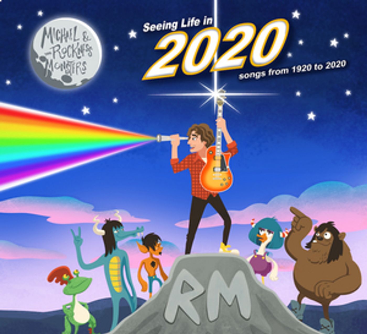 Michael & the Rockness Monsters! Present SEEING LIFE IN 2020  Image