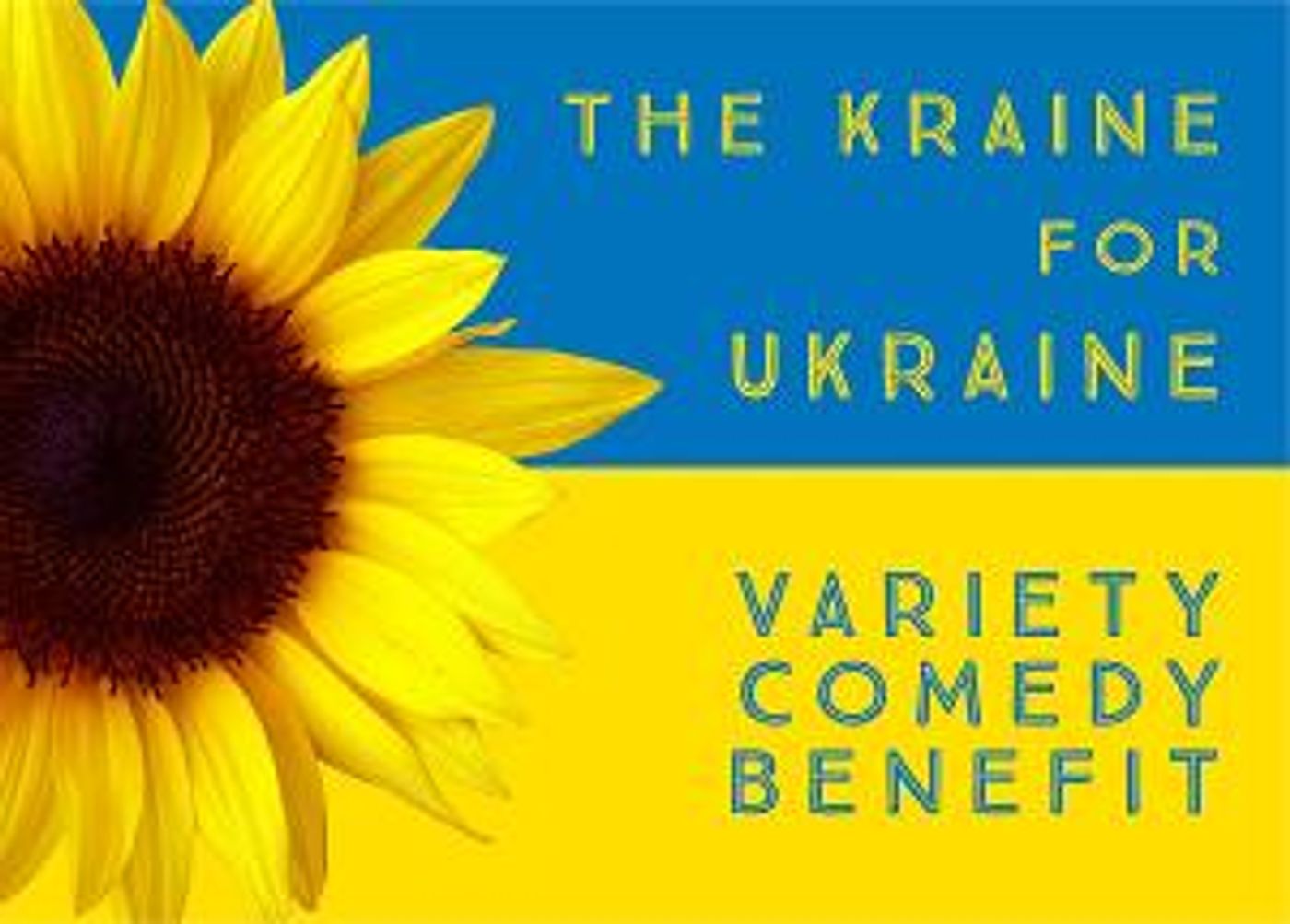 NYC Comedy Legends To Come Together For THE KRAINE FOR UKRAINE VARIETY COMEDY BENEFIT  Image