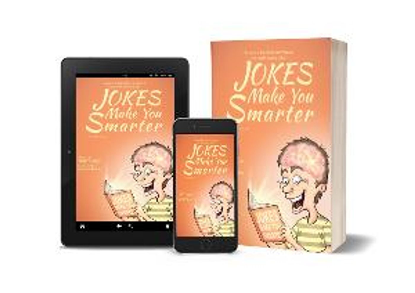 Trey Reely Releases New Book JOKES MAKE YOU SMARTER  Image