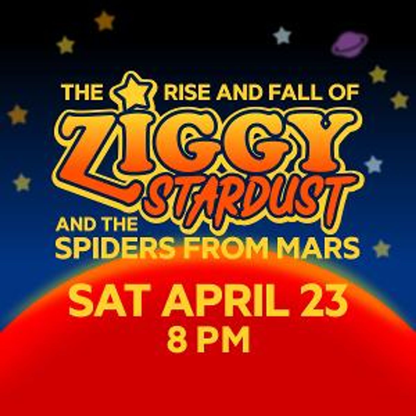 Fairfield Center Stage to Recreate David Bowie's ZIGGY STARDUST  Image