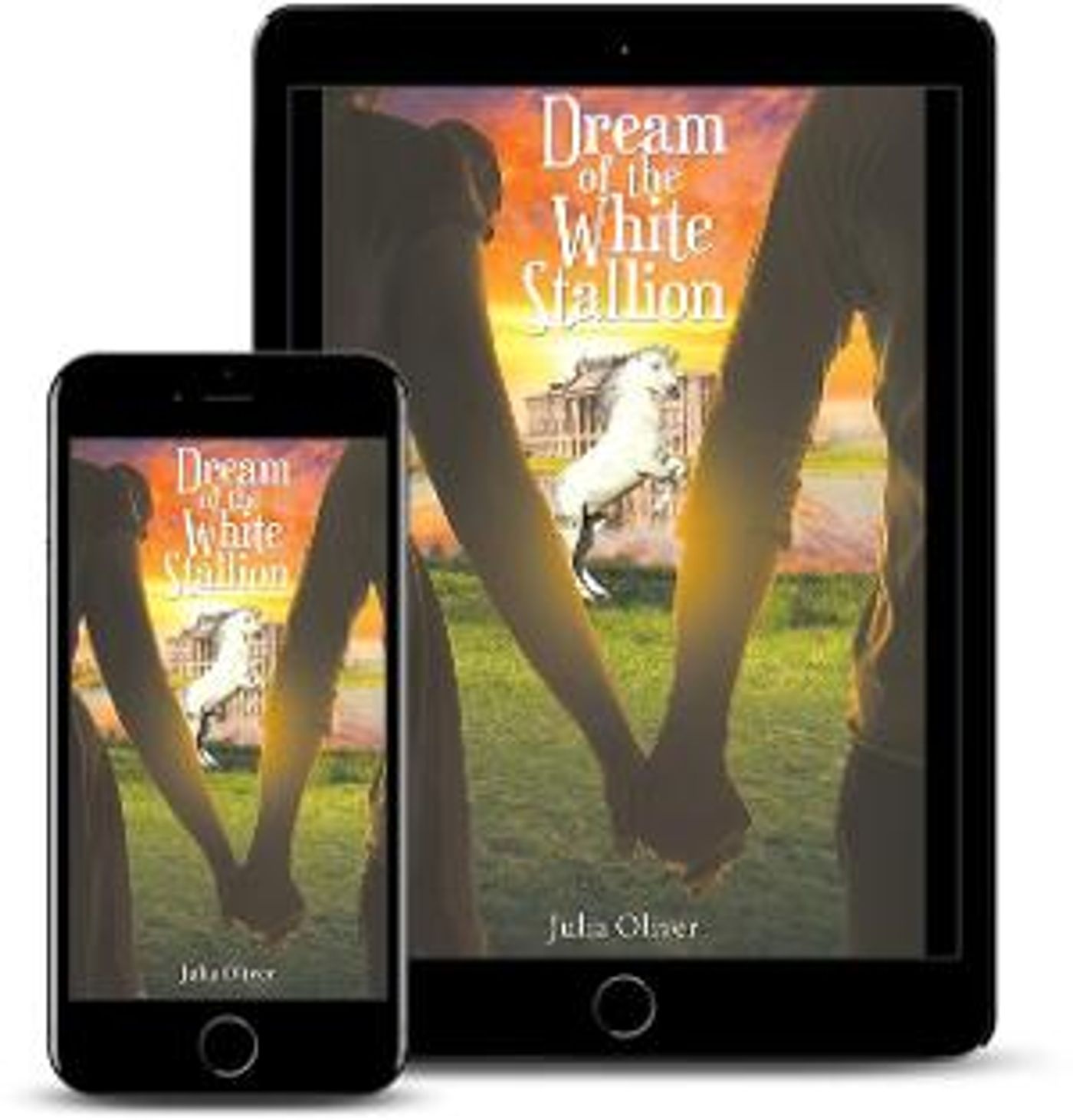 Julia Oliver Promotes Her Historical Romantic Novel DREAM OF THE WHITE STALLION  Image