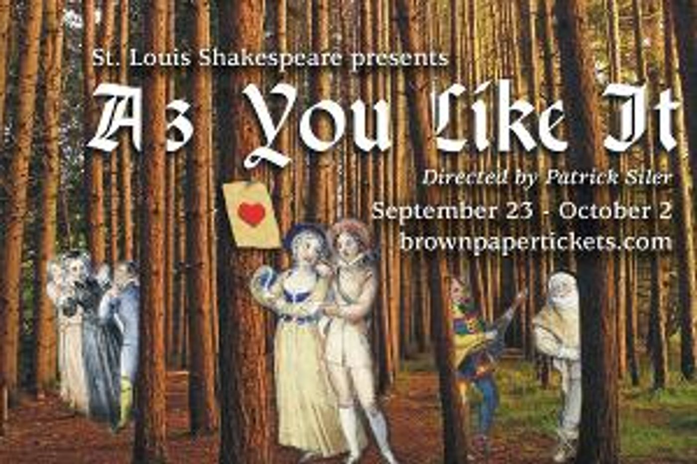 St. Louis Shakespeare Presents Shakespeare's Beloved Romantic Comedy AS YOU LIKE IT  Image