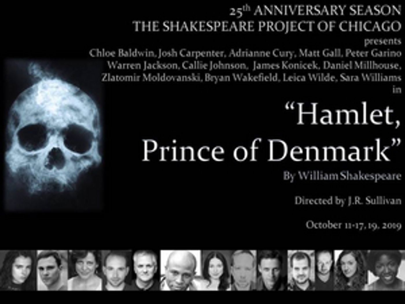 Shakespeare Project Of Chicago Presents Free Performances Of HAMLET  Image