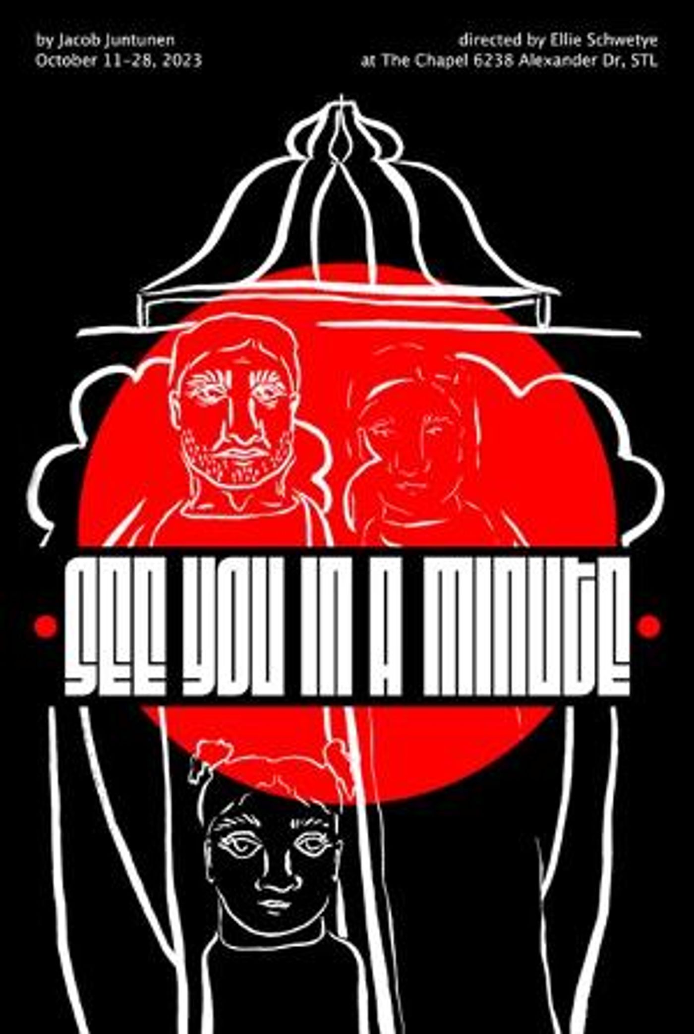 Contraband Theatre To Present World Premiere Of SEE YOU IN A MINUTE A New Play By Jacob Juntunen  Image