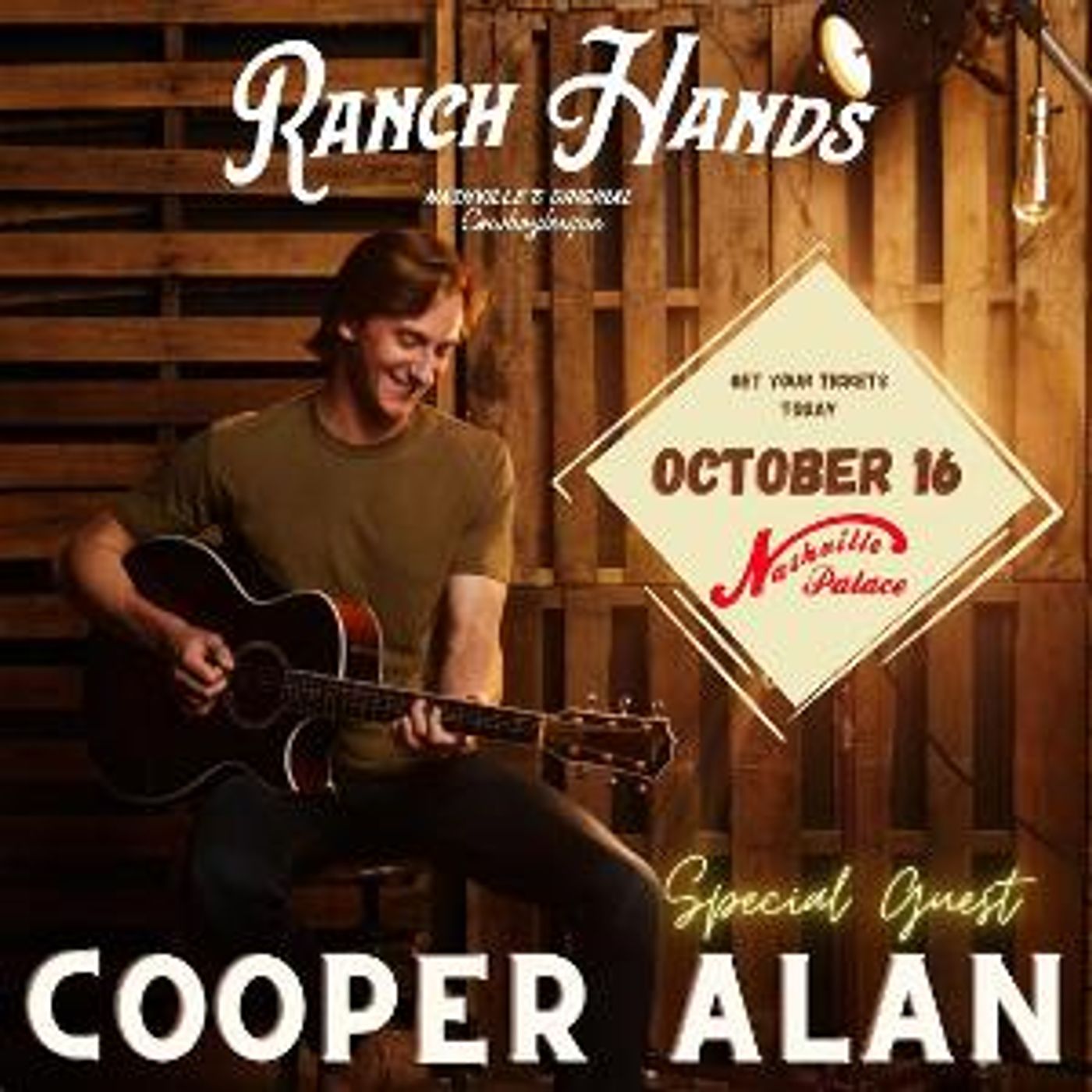 RANCH HANDS COWBOYLESQUE to Present Cooper Alan  Image