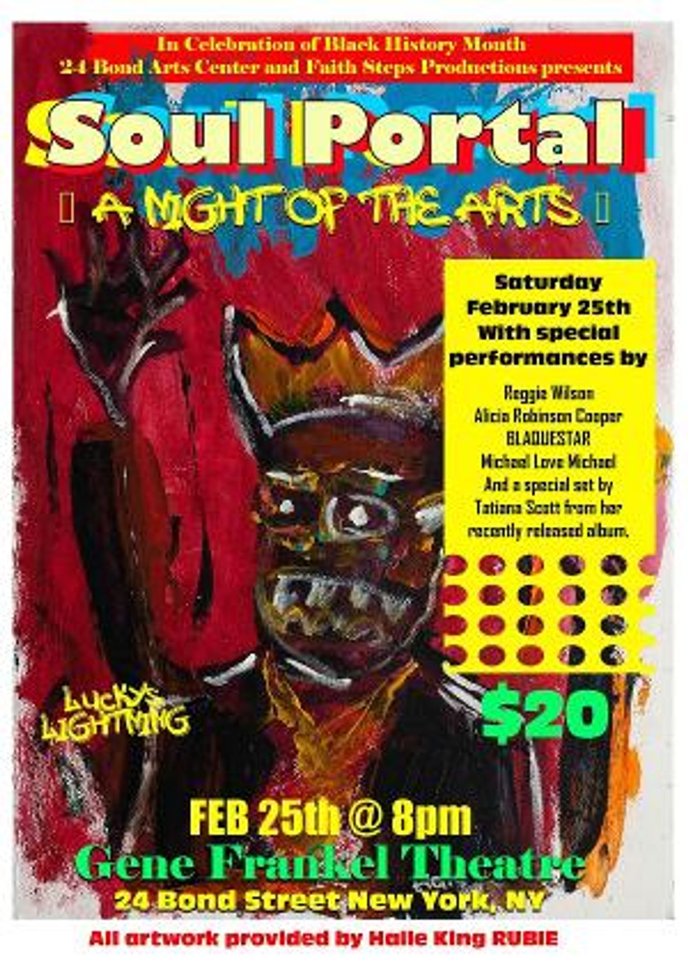SOUL PORTAL is Celebrating Black History With Reggie Wilson at the Gene Frankel Theatre  Image