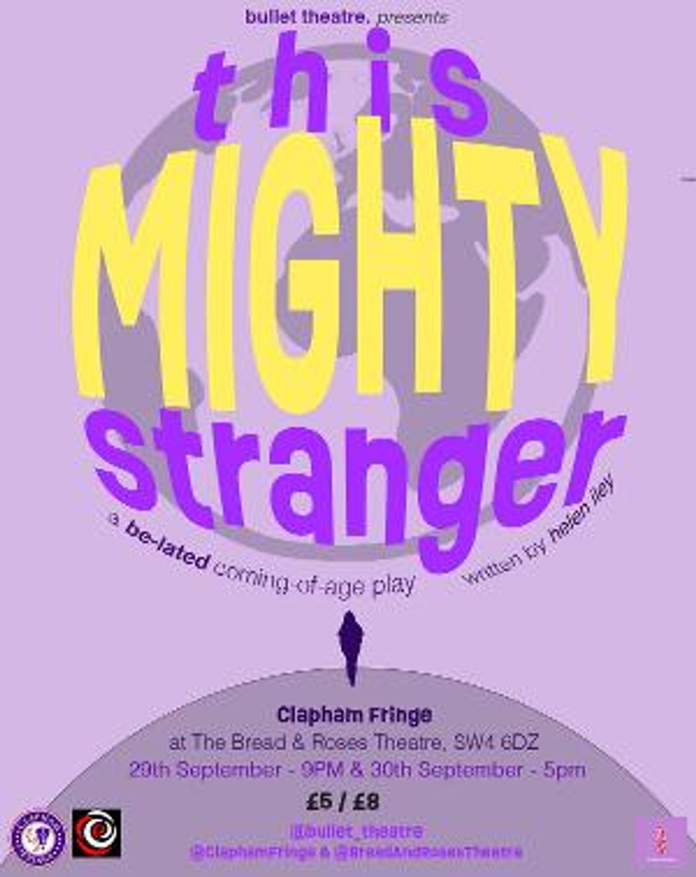 Bullet Theatre to Present THIS MIGHTY STRANGER by Helen Iley This Month  Image