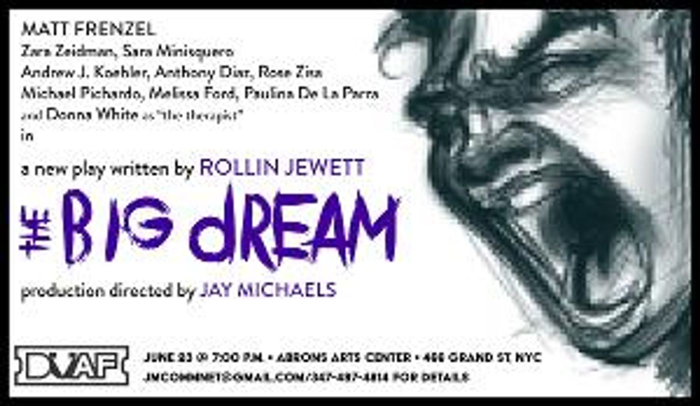 Rollin Jewett's THE BIG DREAM to be Presented at The Downtown Urban Arts Festival  Image