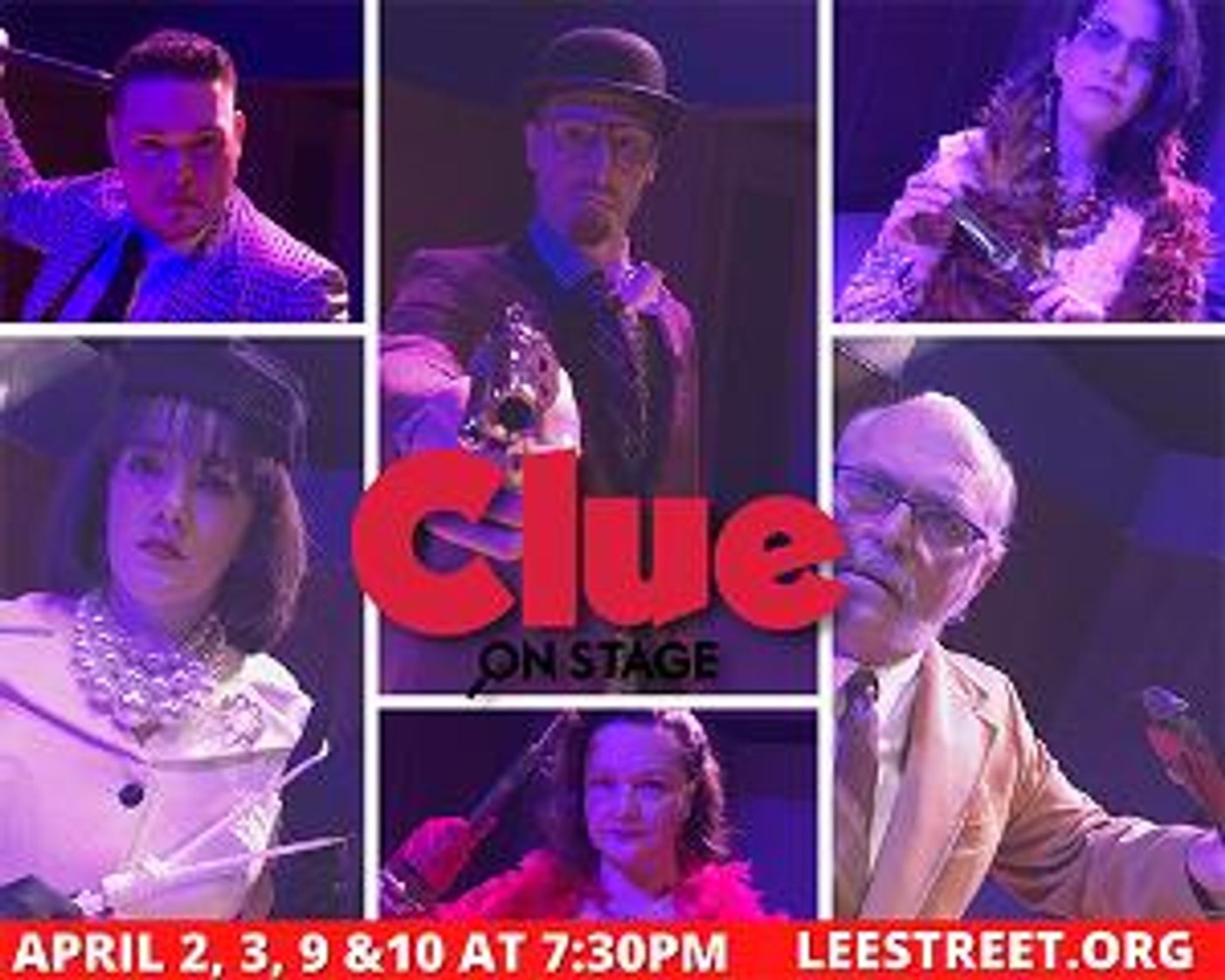 Lee Street Theatre Reopens To Live Performances With CLUE: ON STAGE  Image